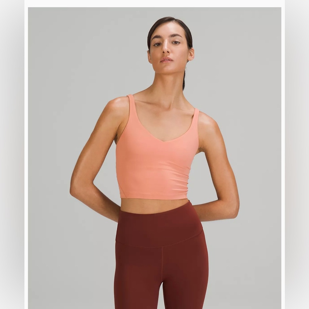 EUC Lululemon Align Light Support Padded Tank Top